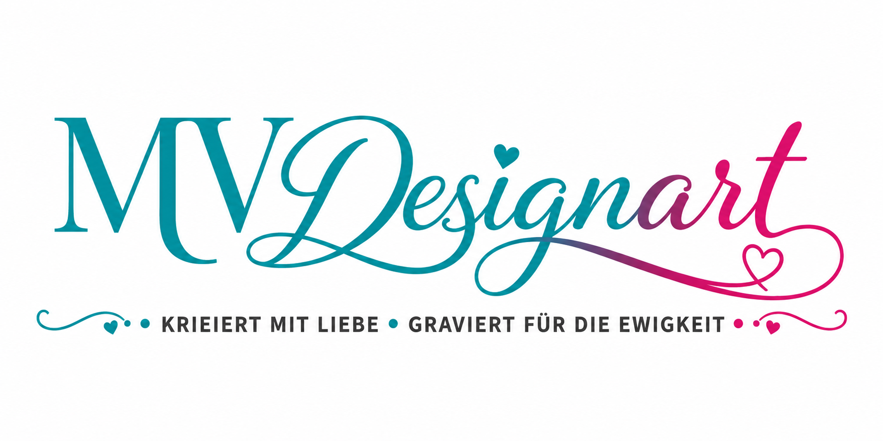 mvdesignart Individuelle Druckkunst & Hundedesigns-Logo