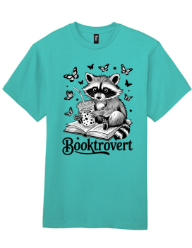 Unisex T-Shirt mit niedlichem Waschbär Design