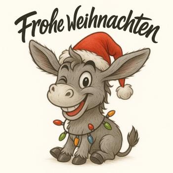 Preview: Lustige Esel-Tasse